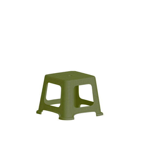 چهار پایه حصیری کوتاه پولاد 650