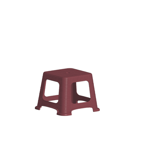 چهار پایه حصیری کوتاه پولاد 650