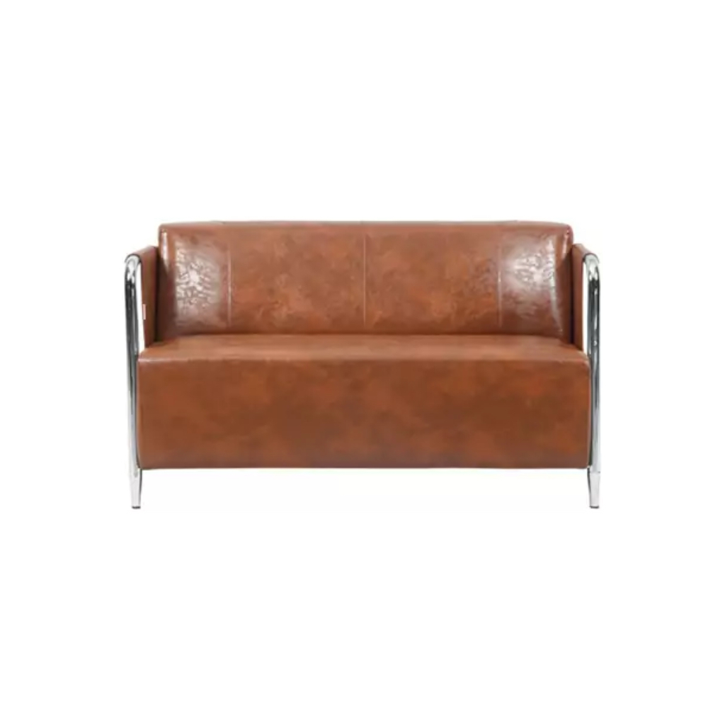 کاناپه دو نفره شیرازه KATRIN پایه آبکاری کروم