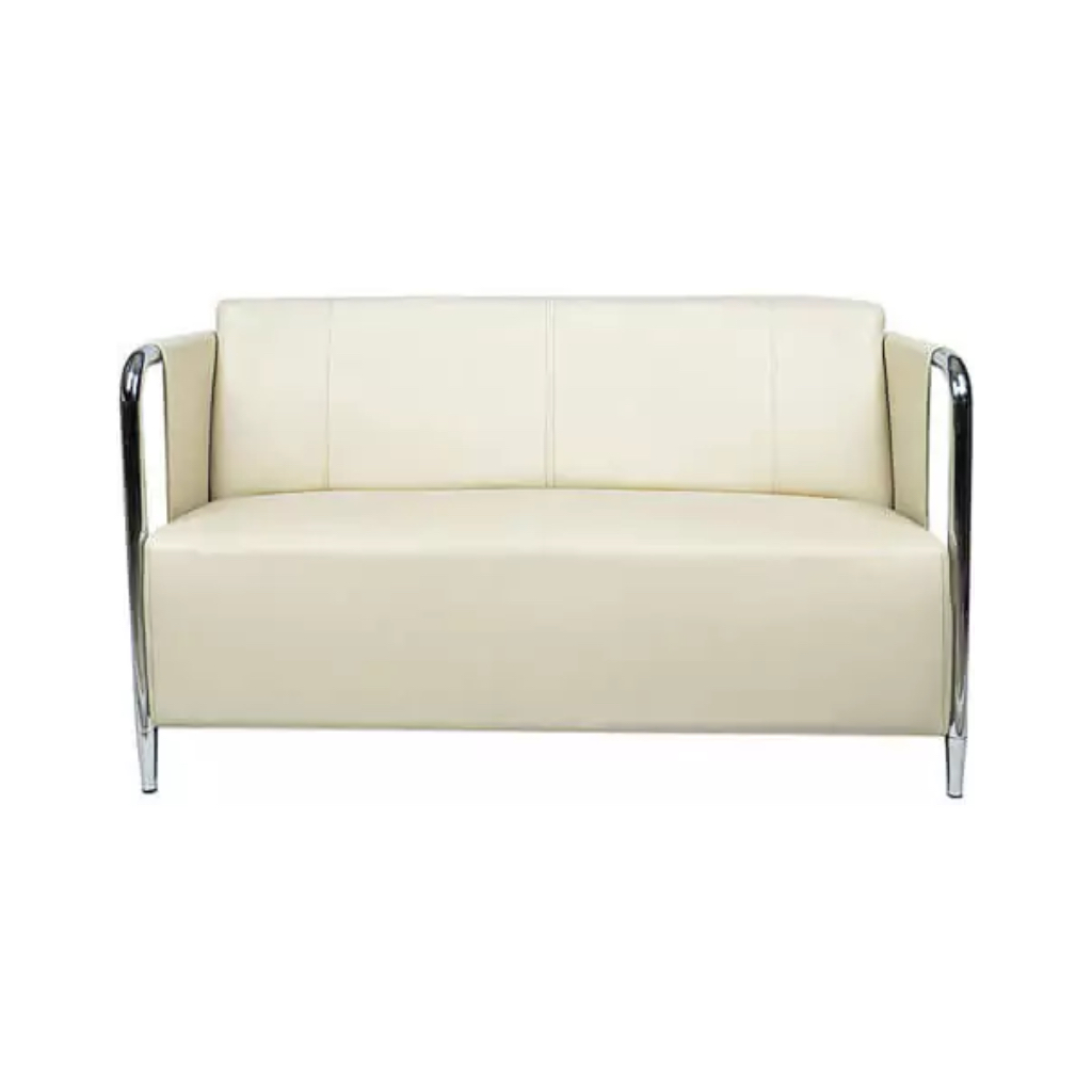 کاناپه دو نفره شیرازه KATRIN پایه آبکاری کروم