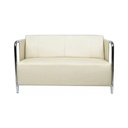 کاناپه دو نفره تکنو سیستم Katrin پایه آبکاری کروم