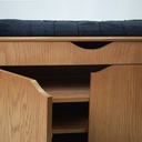 جاکفشی 107 نیمکتی روکش بلوط