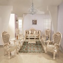 کاناپه 3 نفره پلیمری ماندگار رز