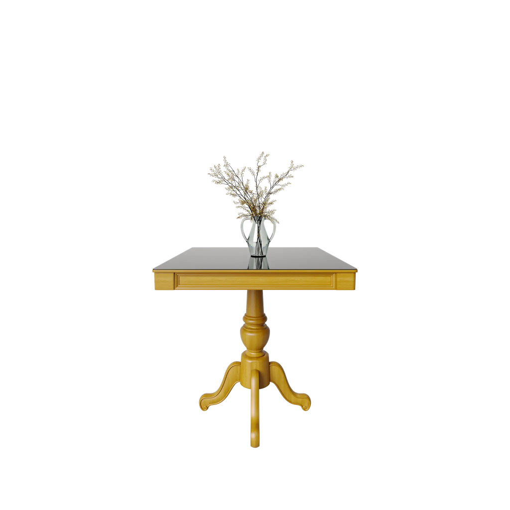 میز غذاخوری ماندگار سپند 4نفره صفحه شیشه