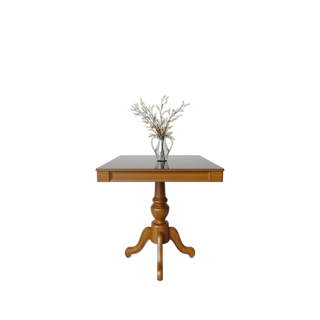 میز غذاخوری ماندگار سپند 4نفره صفحه شیشه