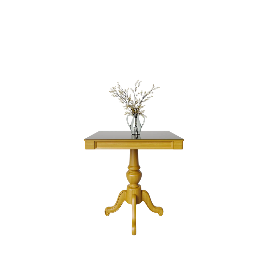 میز غذاخوری ماندگار سپند 2نفره صفحه شیشه