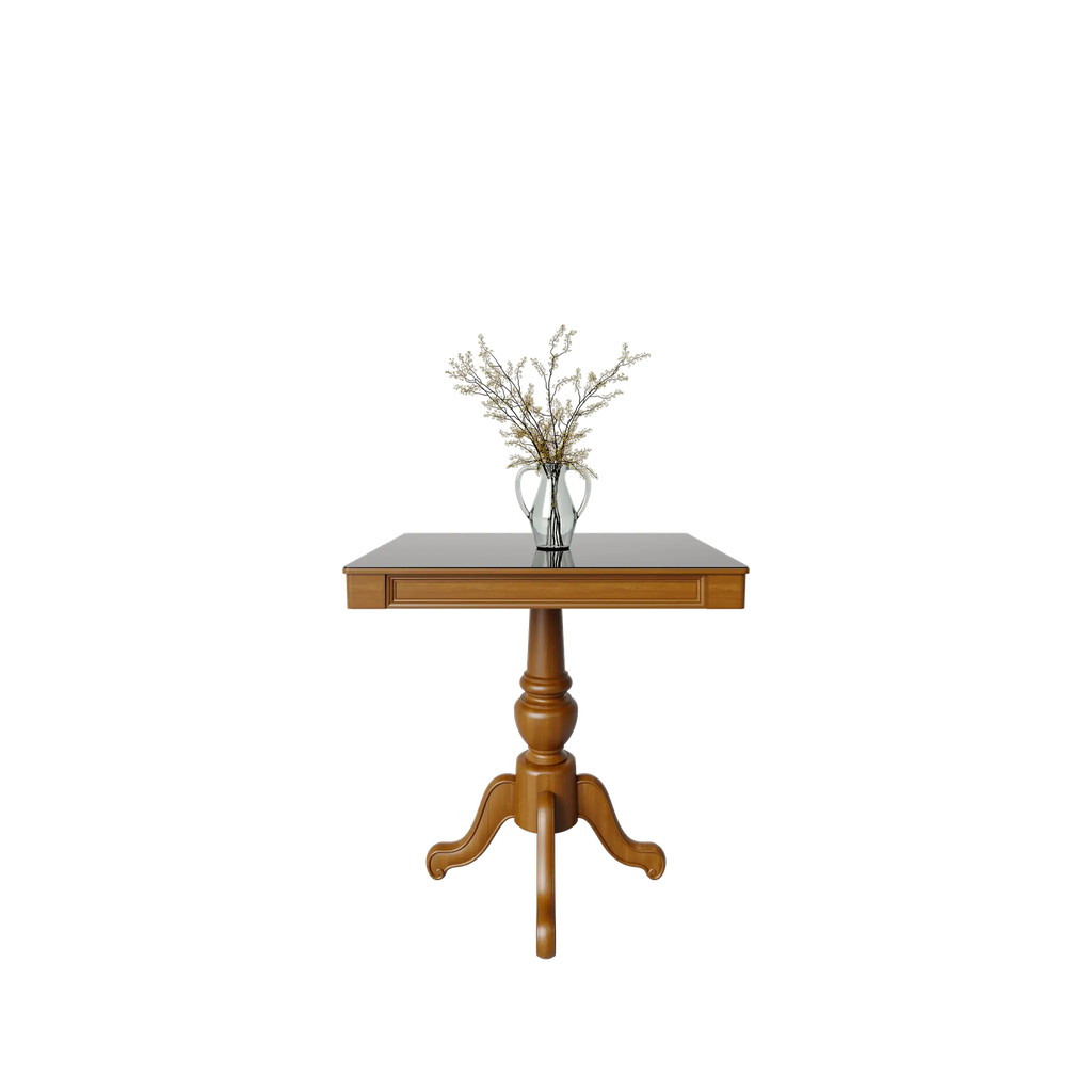 میز غذاخوری ماندگار سپند 2نفره صفحه شیشه