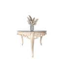 میز غذاخوری ماندگار پانیذ گرد 6 نفره