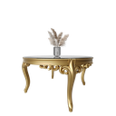 میز غذاخوری ماندگار پانیذ گرد 8 نفره