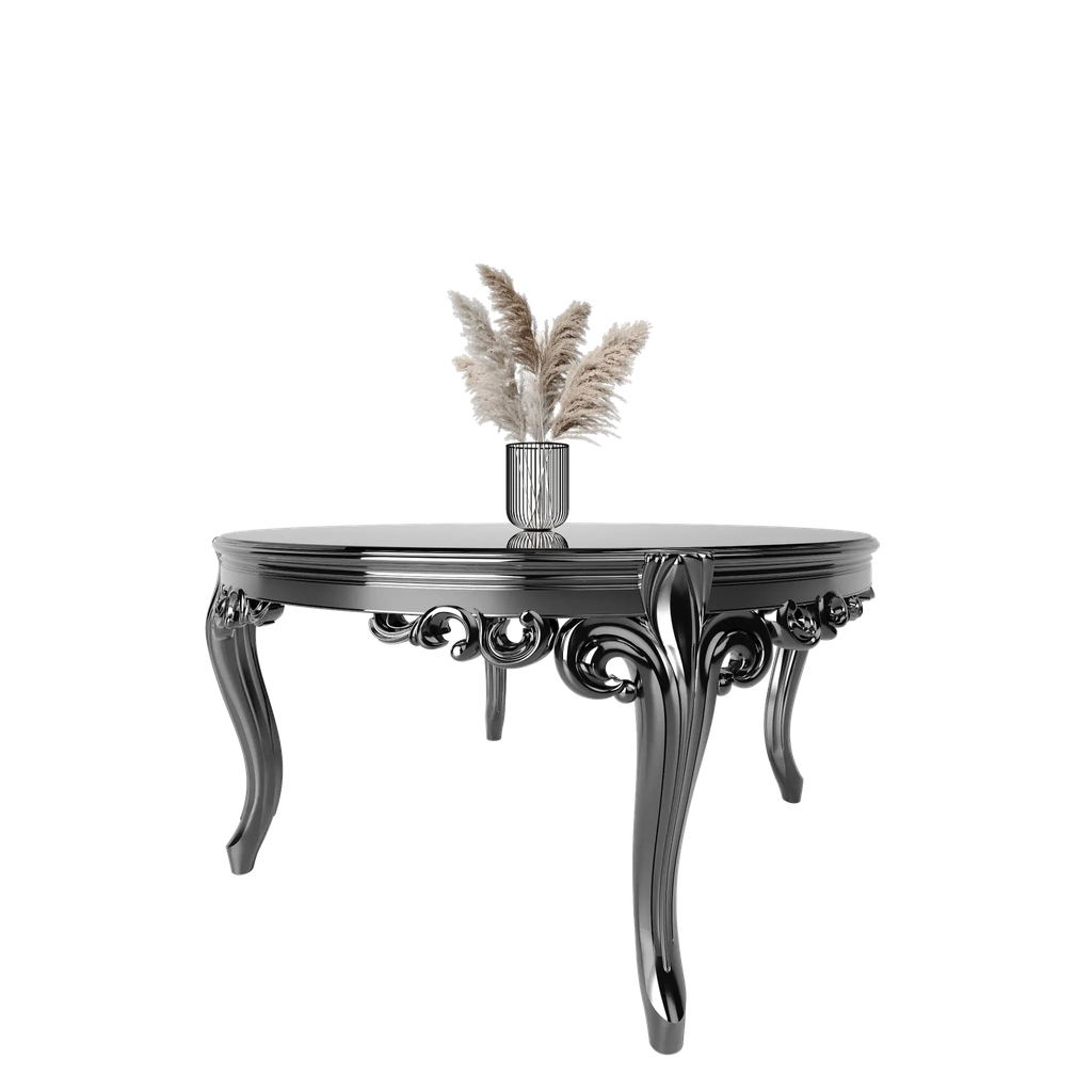 میز غذاخوری ماندگار پانیذ گرد 8 نفره