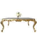 میز غذاخوری ماندگار روبینا مستطیل 8 نفره صفحه mdf و شیشه