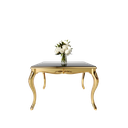 میز غذاخوری ماندگار نگار مستطیل 4 نفره صفحه mdf و شیشه