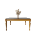 میز غذاخوری ماندگار نگین مستطیل 6 نفره