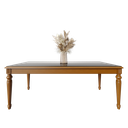 میز غذاخوری ماندگار نگین مستطیل 8 نفره