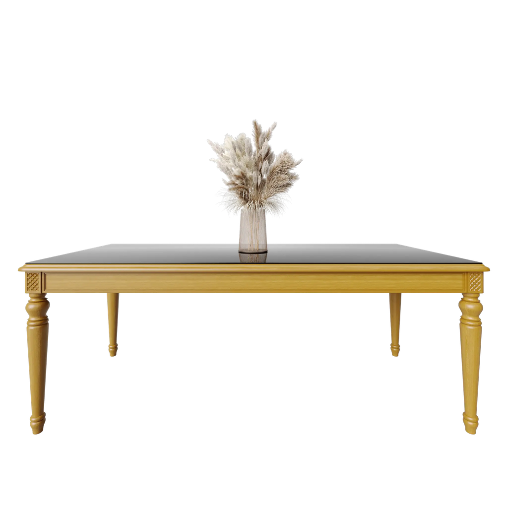 میز غذاخوری ماندگار نگین مستطیل 8 نفره