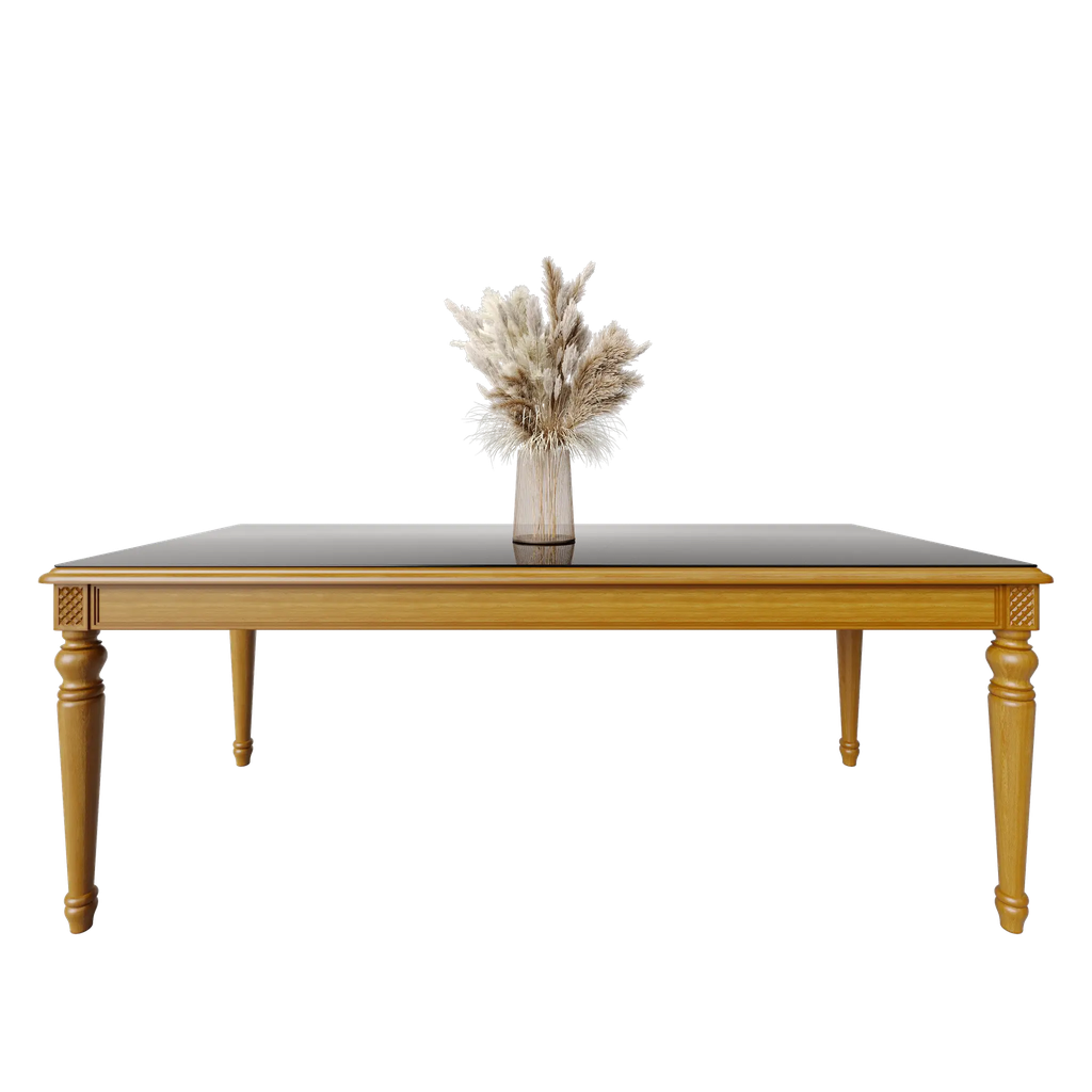 میز غذاخوری ماندگار نگین مستطیل 8 نفره