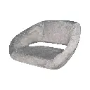 نشیمن پارچه دیاموند طوسی تیره ۲۰۷.webp