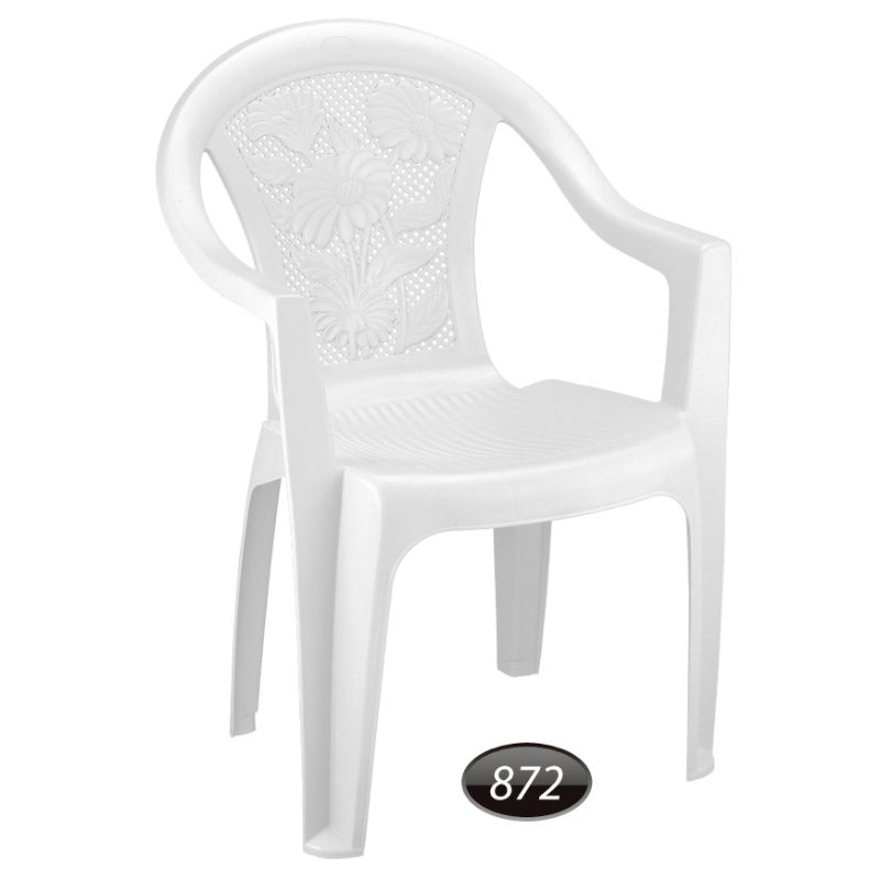 صندلی دسته دار بزرگ گلدار NS-872
