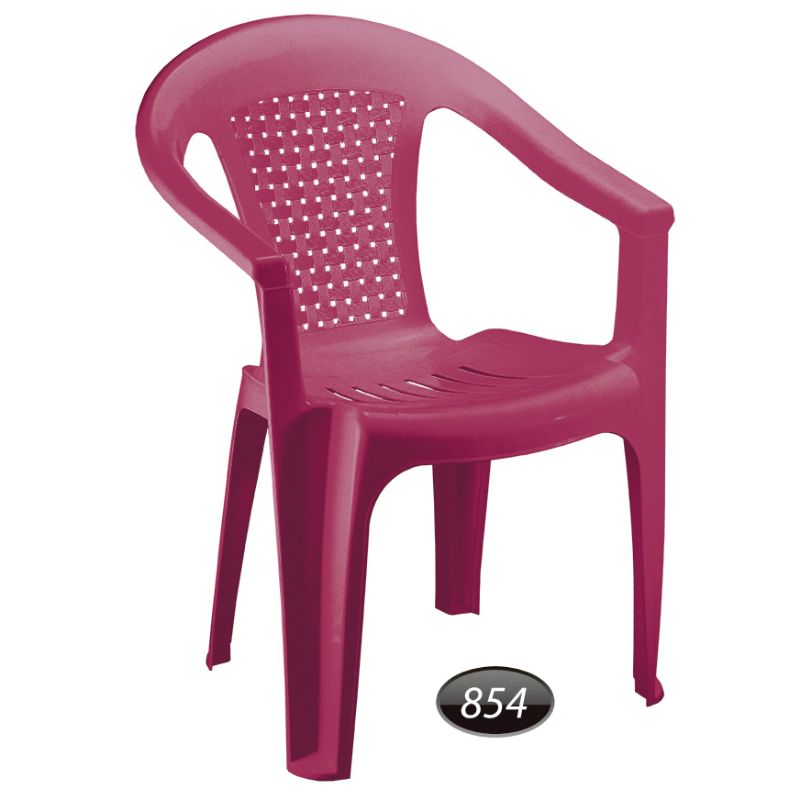 صندلی دسته دار  حصیری NS-854