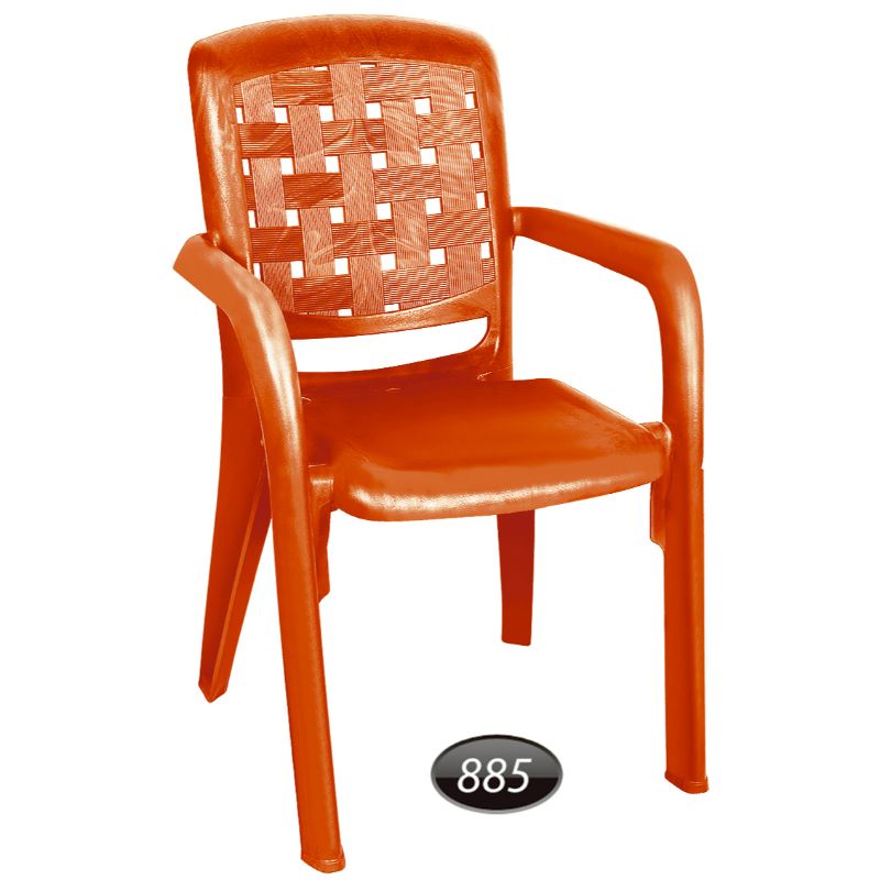 صندلی دسته دار حصیری ناصر 885