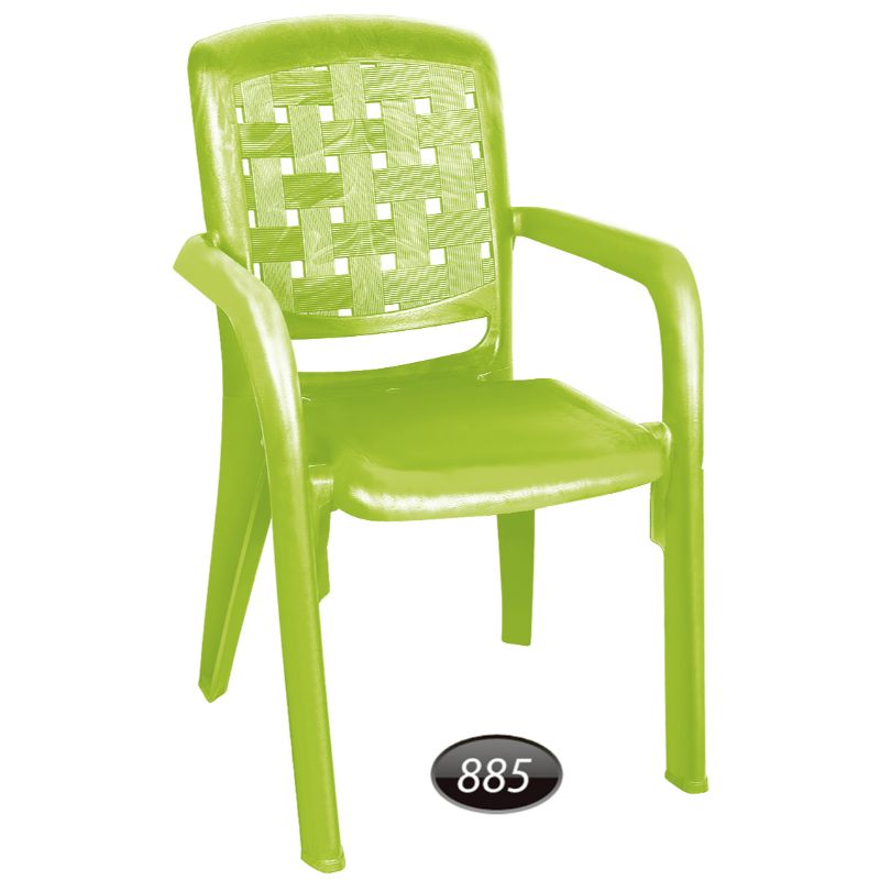 صندلی دسته دار حصیری ناصر 885