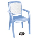 صندلی دسته دار  دو رنگ NS-887