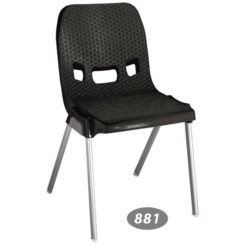 صندلی  پایه فلزی حصیری NS-881