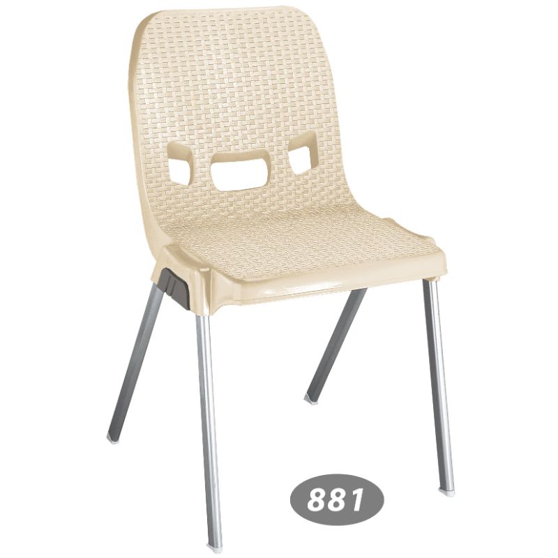 صندلی  پایه فلزی حصیری NS-881