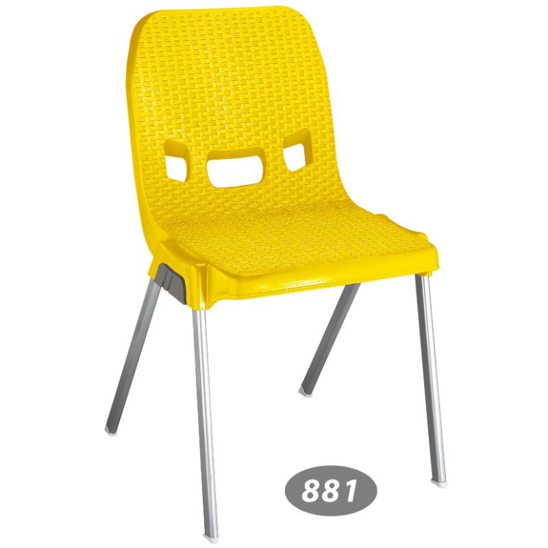 صندلی  پایه فلزی حصیری NS-881