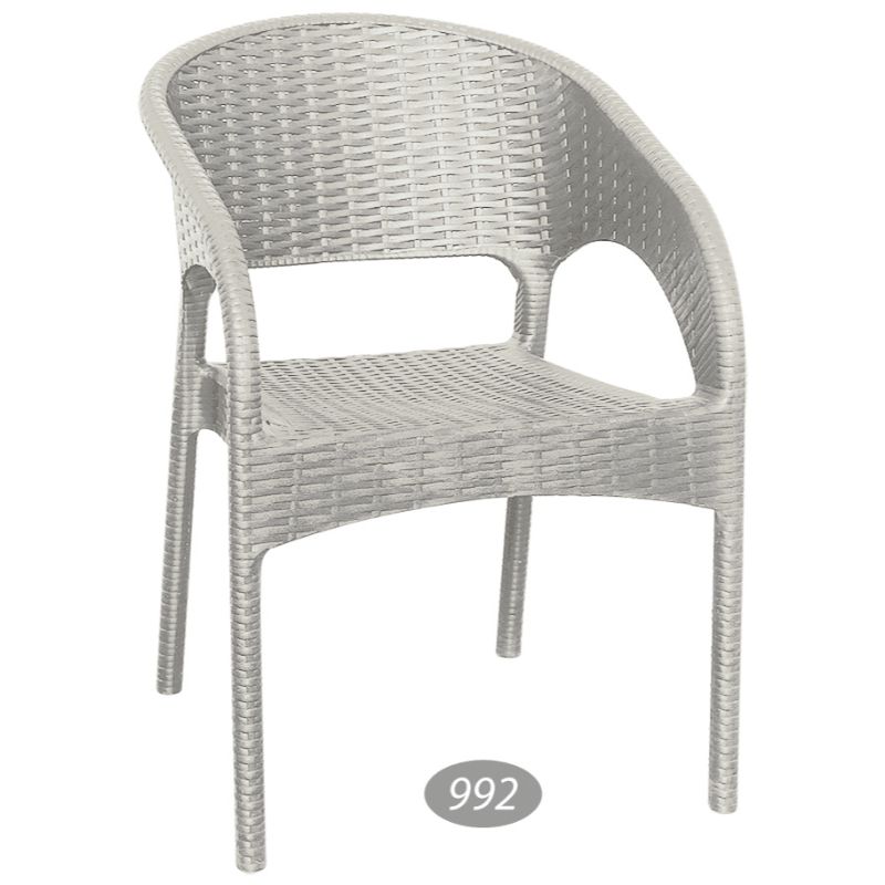 صندلی دسته دار حصیری NS-992