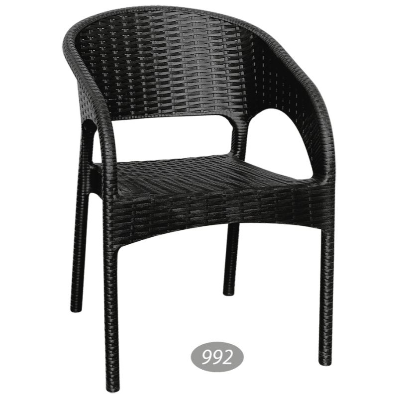 صندلی دسته دار حصیری NS-992