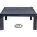 میز جلو مبلی  حصیری مربع NS-424