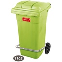 سطل پدالی  چرخدارNS-5105