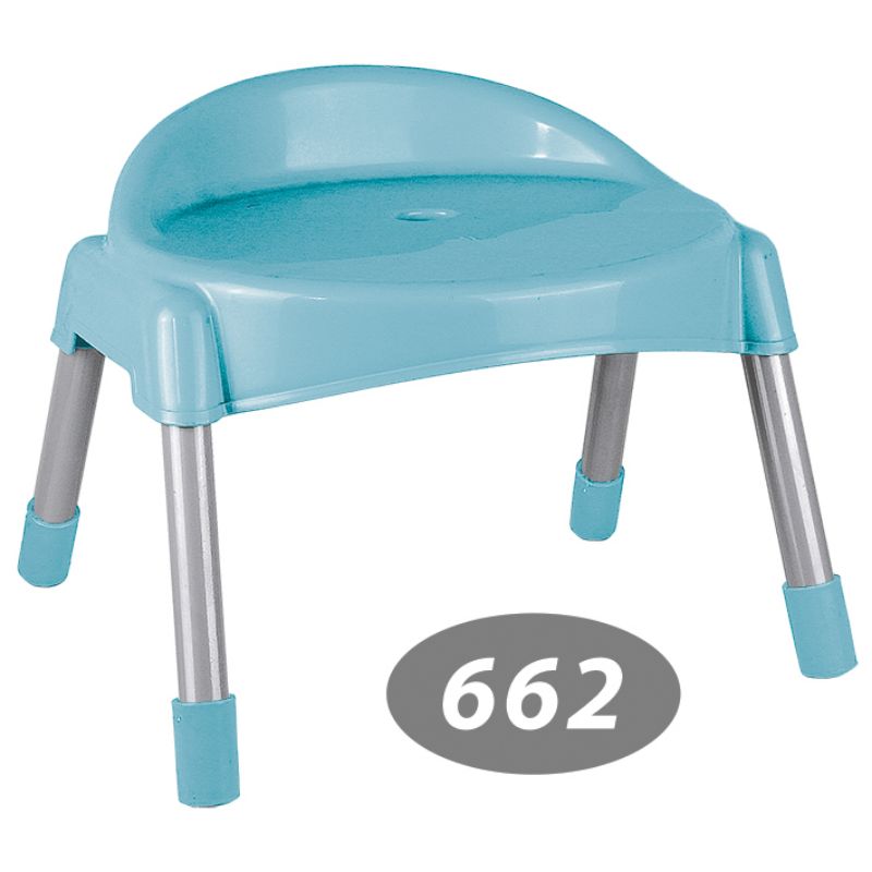 چهار پایه پشتی دار پایه فلزی کوتاه ناصر 662