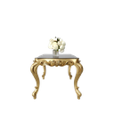 میز غذاخوری مربع روبینا صفحه شیشه چاپی 8 میل