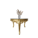 میز غذاخوری ماندگار پانیذ گرد 6 نفره