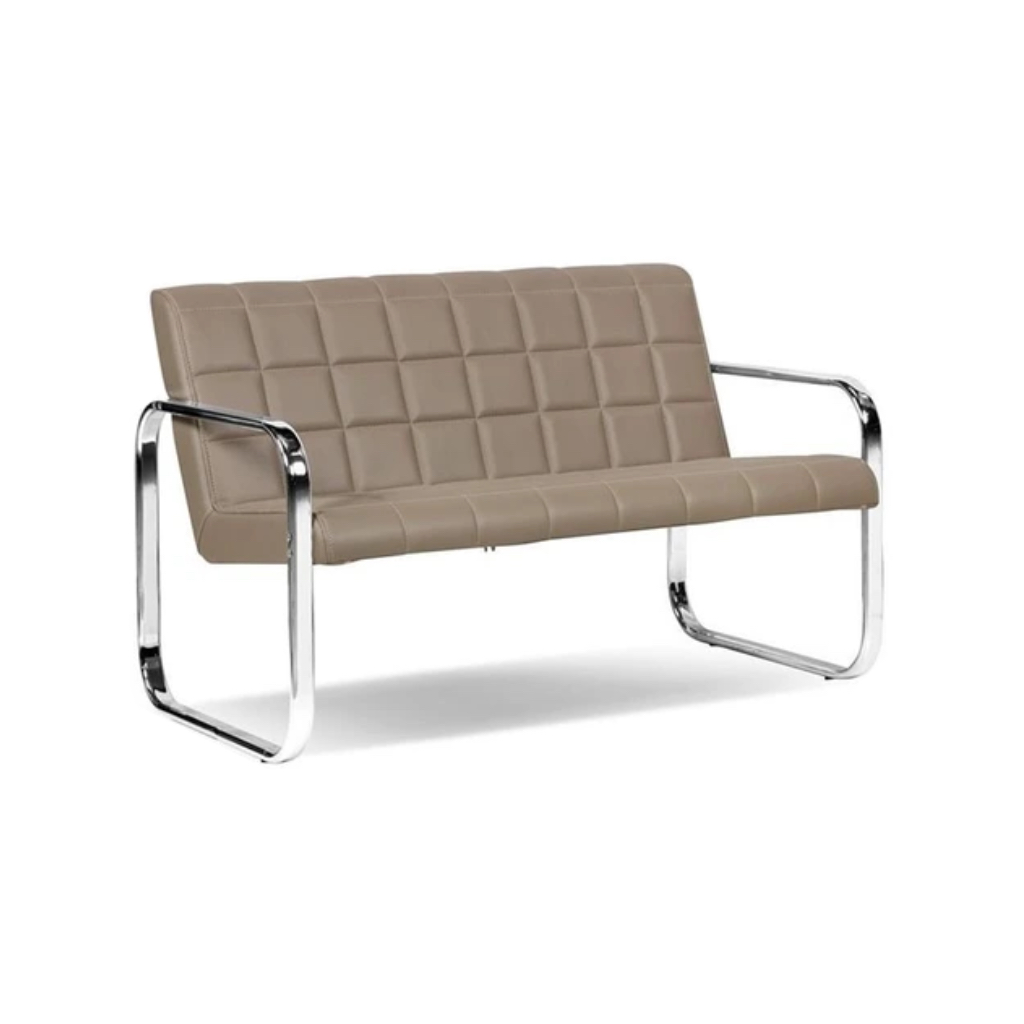 کاناپه دو نفره 722 ELIT فریم آبکاری کروم