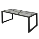 میز جلومبلی روتو مستطیل ملامینه