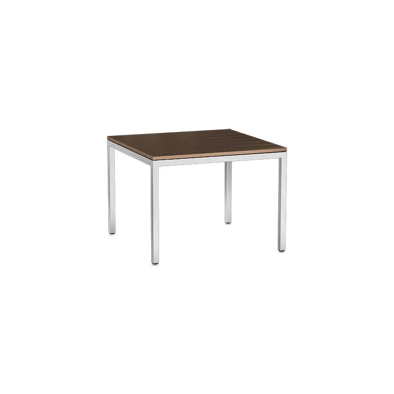 میز جلو مبلی فلورانس مربع 60 فلزی چوب 5019MW