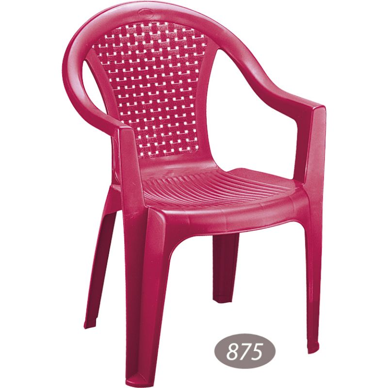 صندلی دسته دار بزرگ حصیری ناصر 875