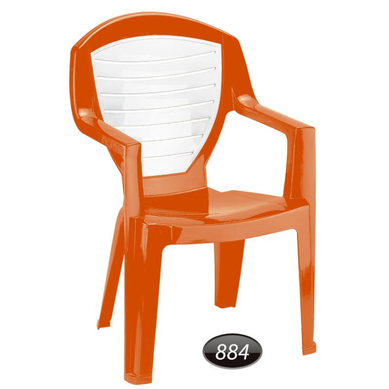 صندلی دسته دار  دو رنگ ناصر 884