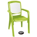 صندلی دسته دار دو رنگ 887