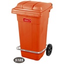 سطل پدالی  چرخدار 5105
