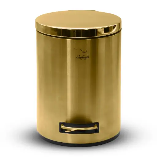 سطل زباله پدالدار A40 طلایی