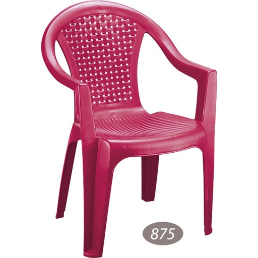 صندلی دسته دار بزرگ حصیری ناصر 875