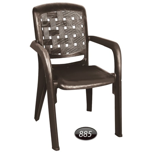 صندلی دسته دار حصیری 885